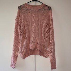 H&M lace sweater